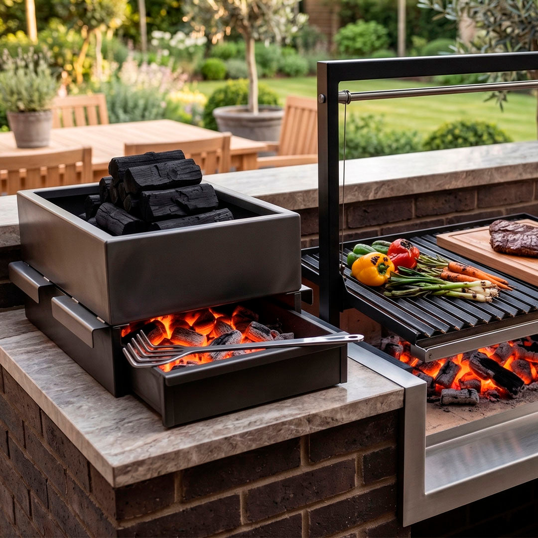 Caja para Brasa Bargiotti